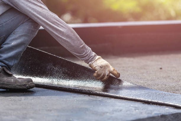Professional Crawl Space Encapsulation technician working in Hampton Bays, NY